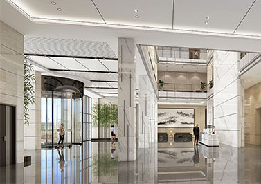 广南宫28官方龙建筑科技 珠海基地研发楼装修设计 11142.43㎡办公楼